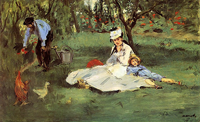 The Monet Family Edouard Manet